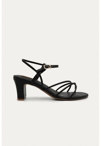 Sandalia Tacon Aira Negro Mercedes Campuzano Mercedes Campuzano