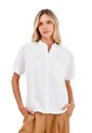 Camisa Palma Marfil Mercedes Campuzano de Mercedes Campuzano