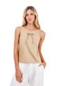 Camisa Maiden Toupe Mercedes Campuzano de Mercedes Campuzano