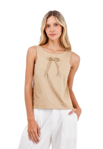 Camisa Maiden Toupe Mercedes Campuzano
