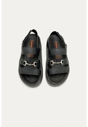 Sandalia Plataforma Noa Negro Mercedes Campuzano