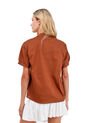 Camisa Palma Toupe Mercedes Campuzano de Mercedes Campuzano