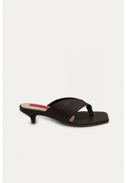 Sandalia Tacon Sira Café Mercedes Campuzano