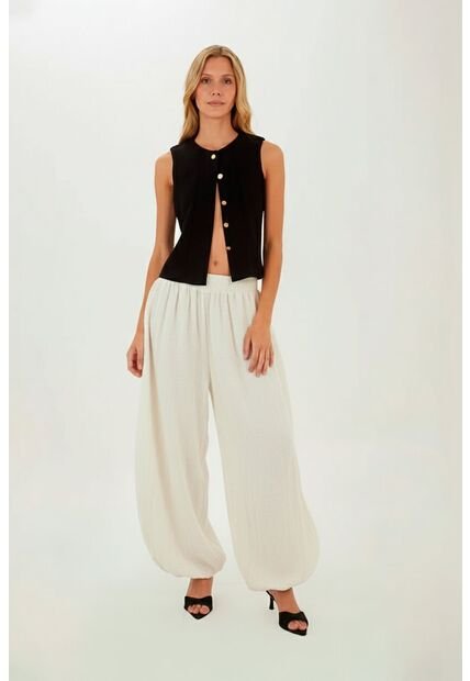 Pantalon Astra Marfil Mercedes Campuzano