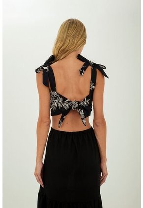 Vestido Largo Muse Negro Mercedes Campuzano