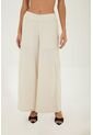 Pantalon Colette Beige Mercedes Campuzano de Mercedes Campuzano