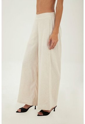 Pantalon Colette Beige Mercedes Campuzano