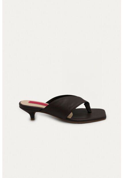 Sandalia Tacon Sira Café Mercedes Campuzano