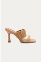 Sandalia Tacon Nala Beige Mercedes Campuzano de Mercedes Campuzano