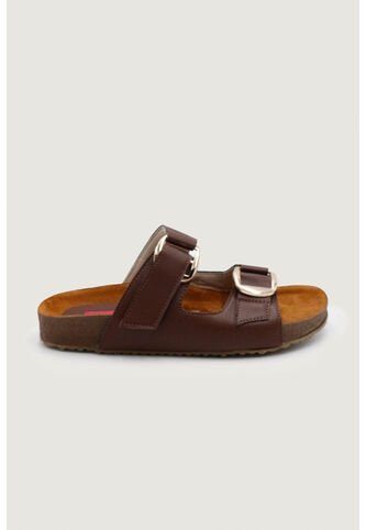 Sandalia Plana Emilia Moca Mercedes Campuzano Mercedes Campuzano