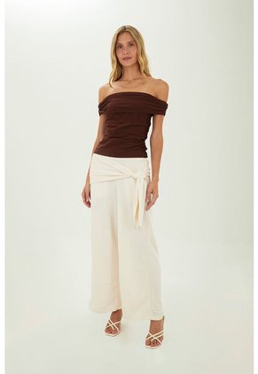 Pantalon Colline Marfil Mercedes Campuzano