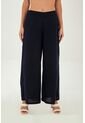 Pantalon Colette Azul Oscuro Mercedes Campuzano de Mercedes Campuzano