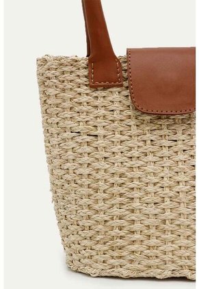 Bolso Nazca Beige Mercedes Campuzano