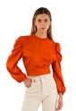 Top Terracota Para Mujer Cloe Mercedes Campuzano de Mercedes Campuzano