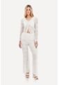 Pantalón Sun Marfil Mercedes Campuzano de Mercedes Campuzano