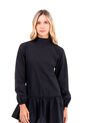 Vestido Corto Palace Negro Mercedes Campuzano de Mercedes Campuzano