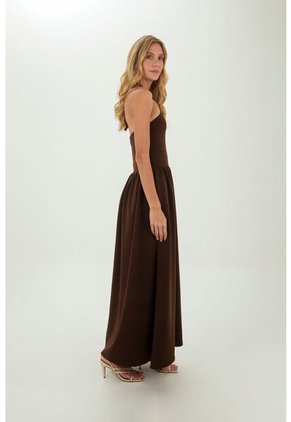 Vestido Largo Regine Cafe Mercedes Campuzano