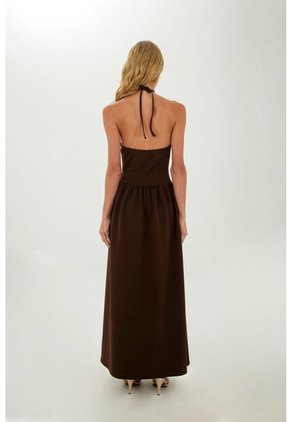 Vestido Largo Regine Cafe Mercedes Campuzano