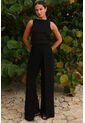 Pantalon Zulima Negro Mercedes Campuzano de Mercedes Campuzano