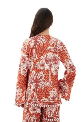 Blazer Eugene Aires Terracota Mercedes Campuzano