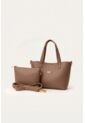 Cartera Anaira Beige Mercedes Campuzano de Mercedes Campuzano