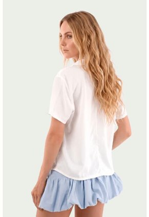 Camisa Cabo Marfil Mercedes Campuzano