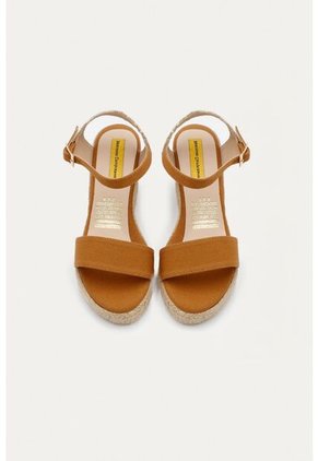 Spadrilla Plataforma Hellene Miel Mercedes Campuzano