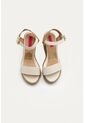 Spadrilla Plataforma Hellene Beige Mercedes Campuzano de Mercedes Campuzano