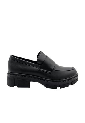 Mocasin Saville Negro Mercedes Campuzano
