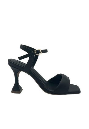 Sandalia Tacón Juliette Negro Mercedes Campuzano