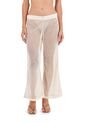 Pantalon Zaina Beige Mercedes Campuzano de Mercedes Campuzano