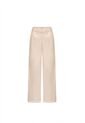 Pantalon Zaina Beige Mercedes Campuzano de Mercedes Campuzano
