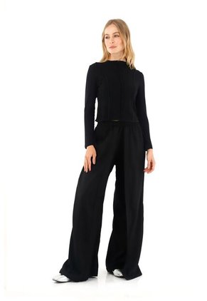 Pantalon Zulima Negro Mercedes Campuzano