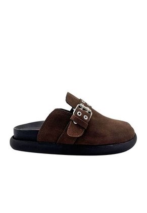 Zueco Plano Karla Cafe Mercedes Campuzano