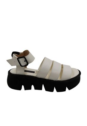 Sandalia Plataforma Harmony Marfil Mercedes Campuzano