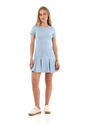 Vestido Corto Amelie Azul Claro Mercedes Campuzano de Mercedes Campuzano