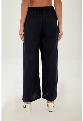 Pantalon Colette Azul Oscuro Mercedes Campuzano