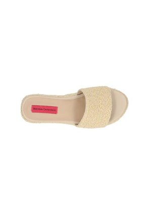 Sandalia Yute Snorri Beige Mercedes Campuzano