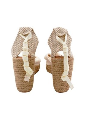 Spadrilla Plataforma Inner Beige Mercedes Campuzano