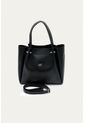 Bolso Dauphine Negro Mercedes Campuzano de Mercedes Campuzano