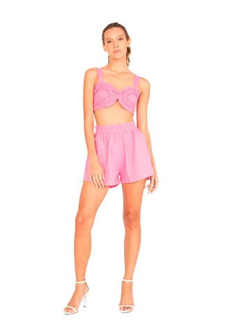 Short Haven Fucsia Mercedes Campuzano Mercedes Campuzano