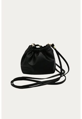 Bandolera Charm Negro Mercedes Campuzano Mercedes Campuzano