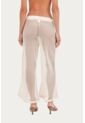 Pantalon Zaina Beige Mercedes Campuzano de Mercedes Campuzano
