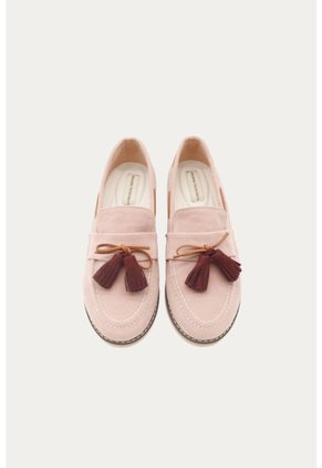 Mocasin Roma Rosado Mercedes Campuzano