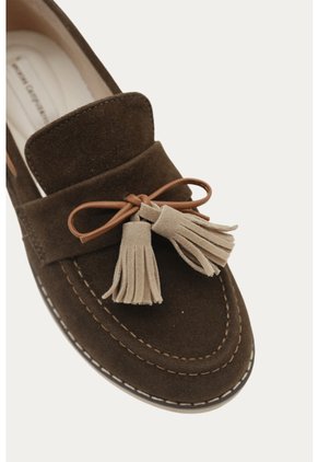 Mocasin Roma Cafe Mercedes Campuzano
