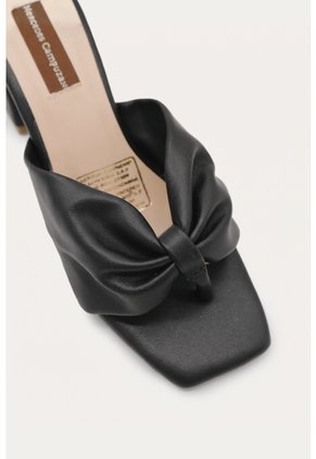 Sandalia Tacon Prisma Negro Mercedes Campuzano