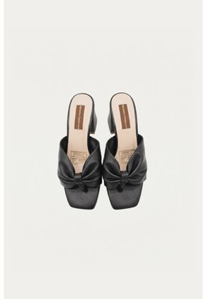 Sandalia Tacon Prisma Negro Mercedes Campuzano