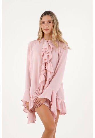 Camisa Aurea  Rosado Mercedes Campuzano Mercedes Campuzano