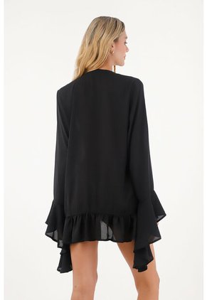 Camisa Aurea  Negro Mercedes Campuzano