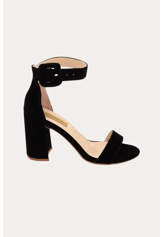 Sandalia Tacón Naia Negro Mercedes Campuzano Mercedes Campuzano